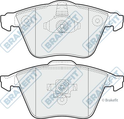 APEC BRAKING Piduriklotsi komplekt,ketaspidur PD3198